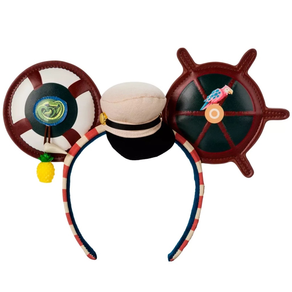 Disney Parks 50th The Main Attraction Jungle Cruise Ears Headband Pineapple NEW - Picture 1 of 3